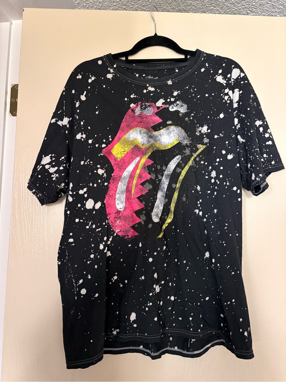 Rolling Stones 2024 Tour Black Tee